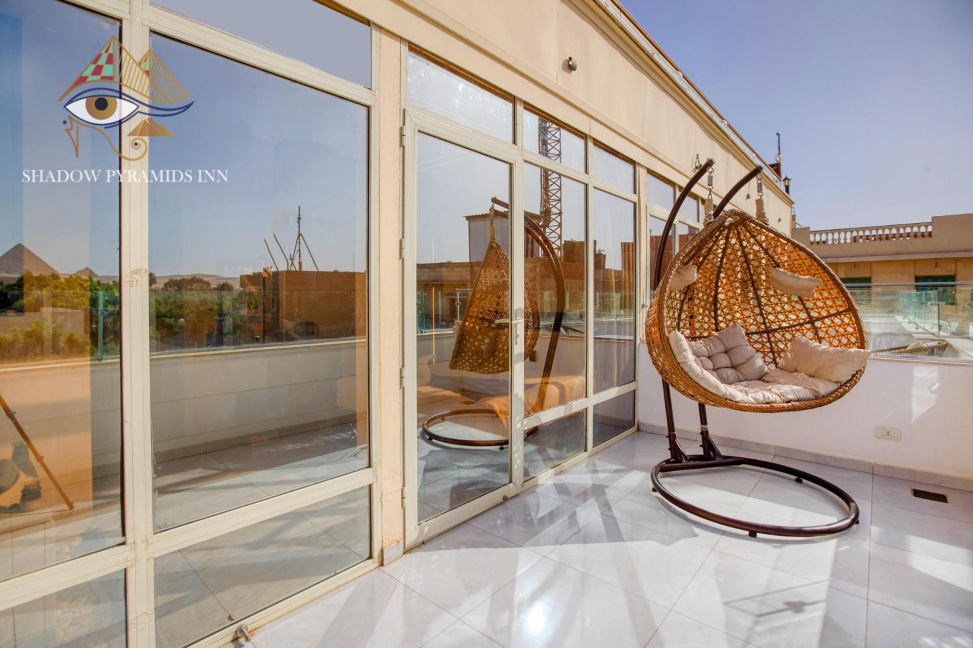 Shadow Pyramids Suites And Jacuzzi Kafret el-Gabal 외부 사진