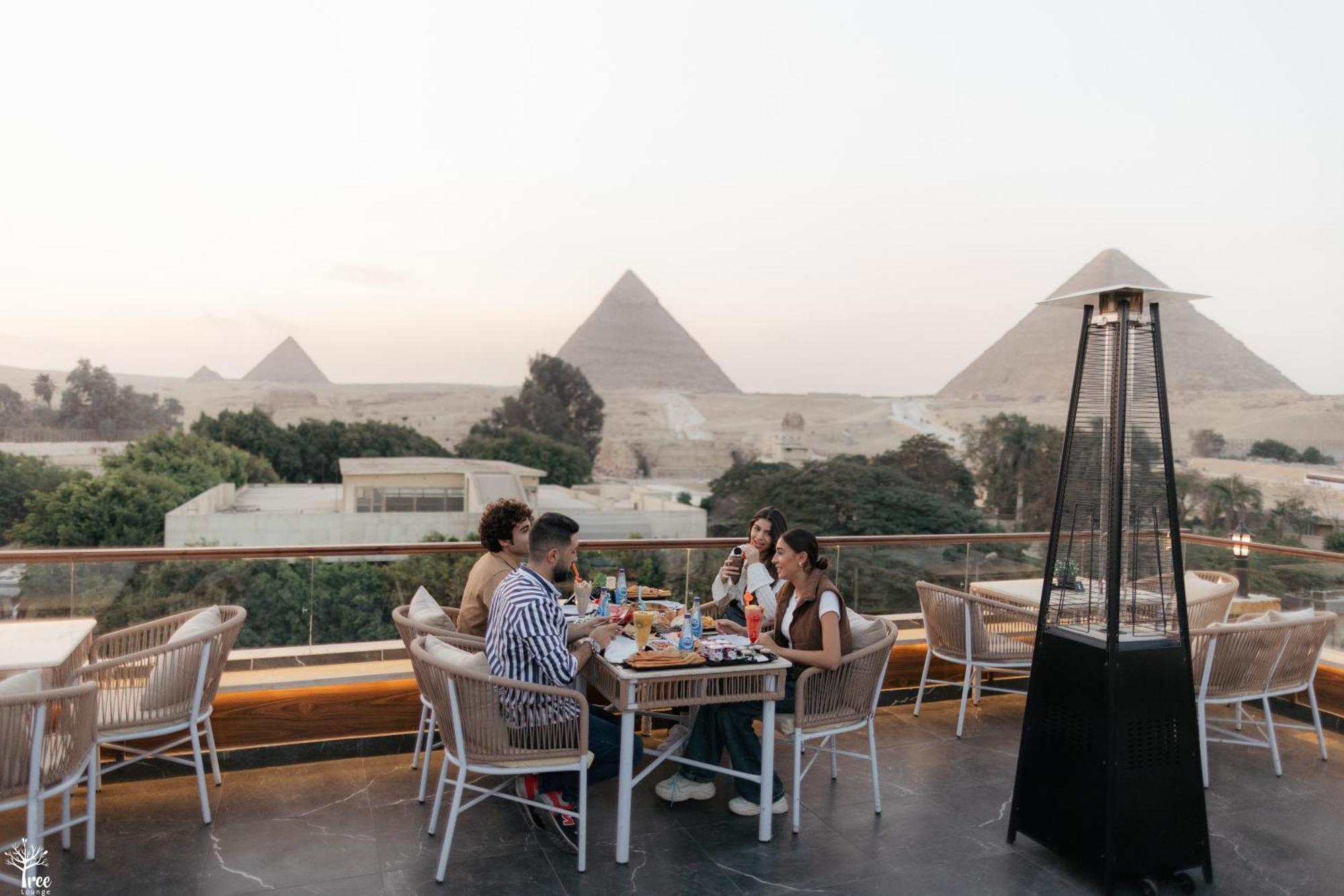 Shadow Pyramids Suites And Jacuzzi Kafret el-Gabal 외부 사진