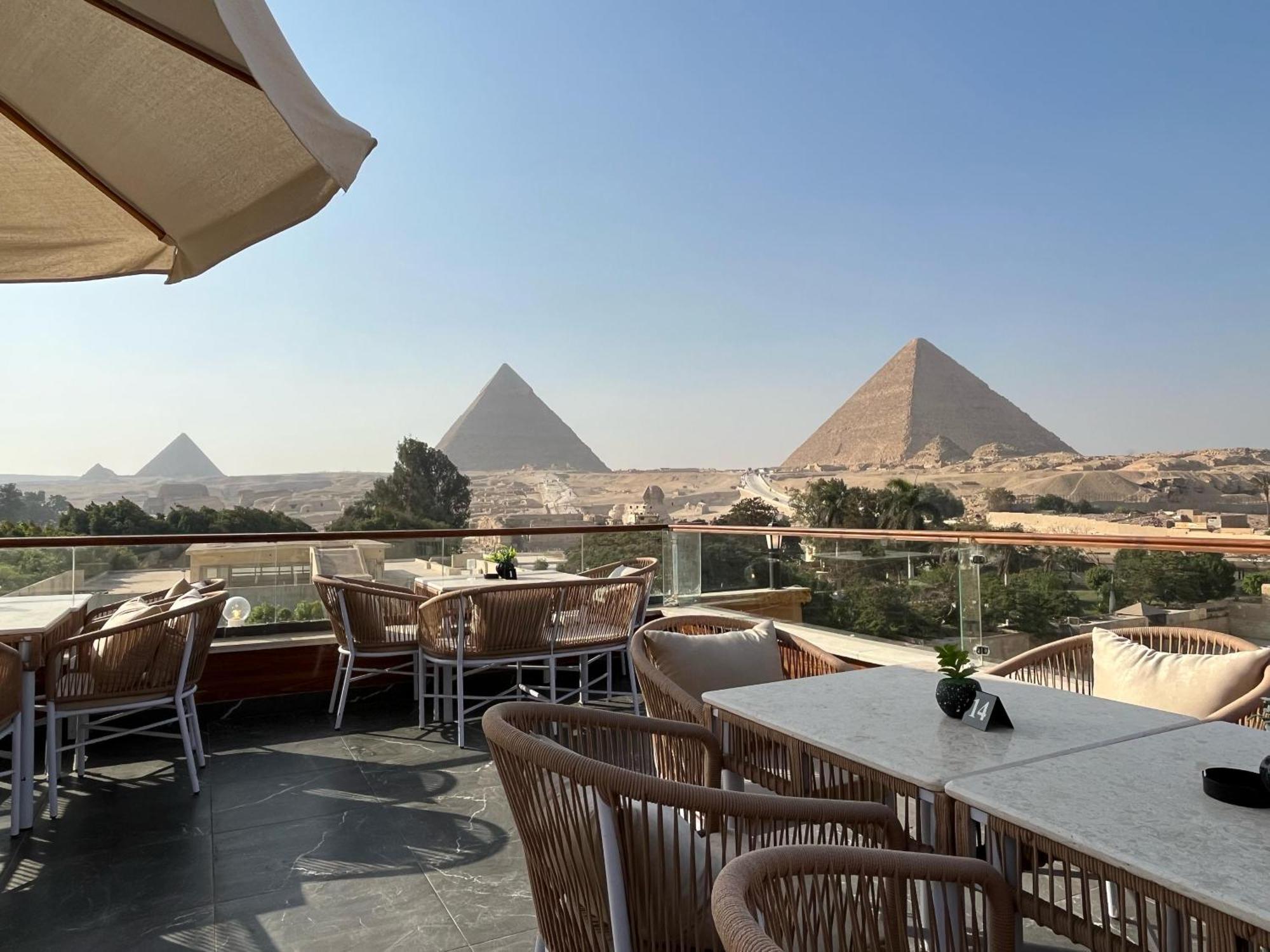 Shadow Pyramids Suites And Jacuzzi Kafret el-Gabal 외부 사진