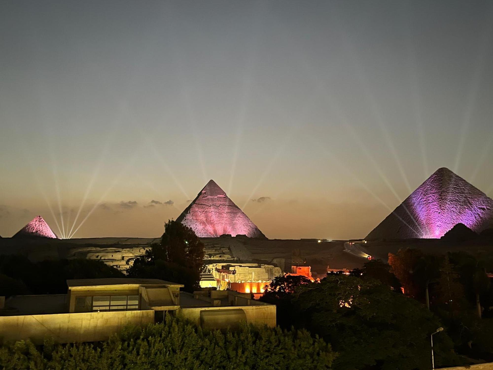 Shadow Pyramids Suites And Jacuzzi Kafret el-Gabal 외부 사진