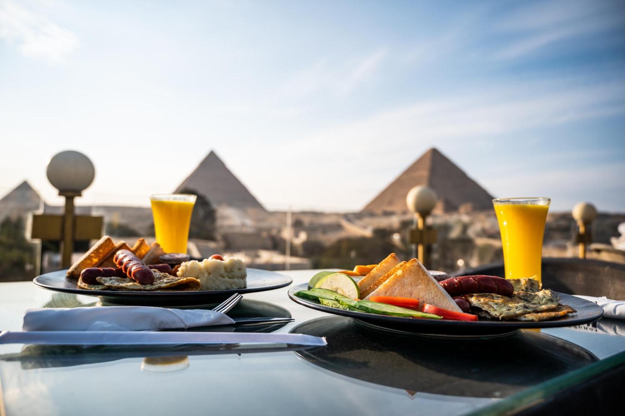 Shadow Pyramids Suites And Jacuzzi Kafret el-Gabal 외부 사진