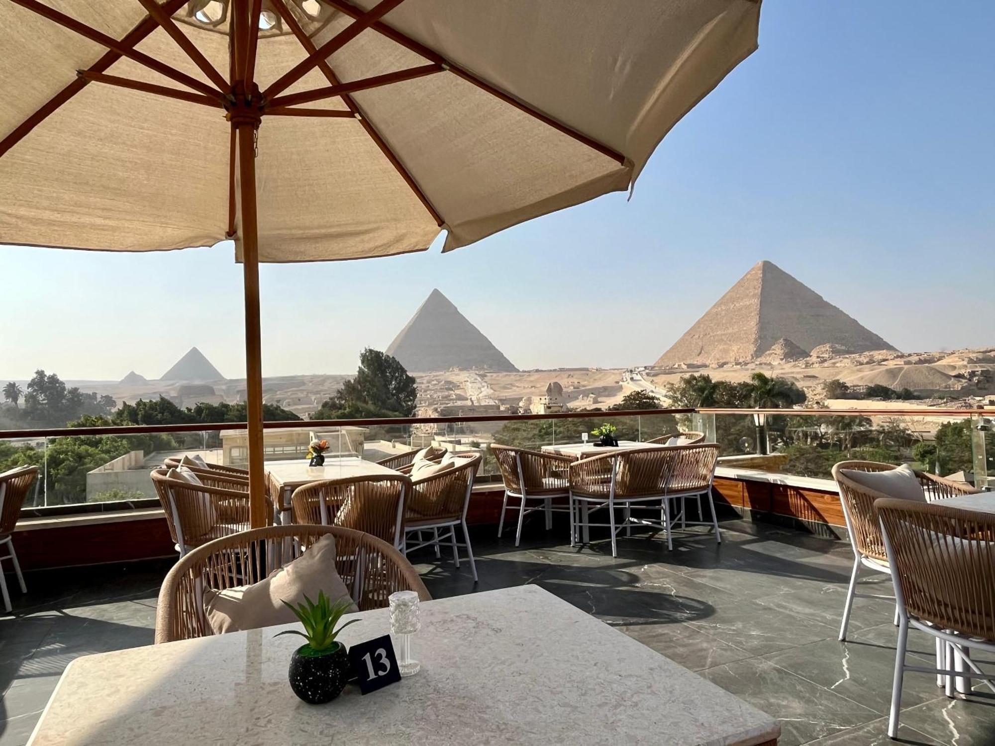 Shadow Pyramids Suites And Jacuzzi Kafret el-Gabal 외부 사진